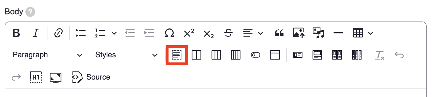 screenshot of the color box function