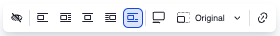 A screenshot of the image display options.