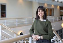 Caroline Lemieux in the UBC Computer Science building