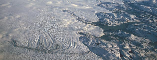 Greenland Ice Sheet, Photo Credit: Hannes Grobe